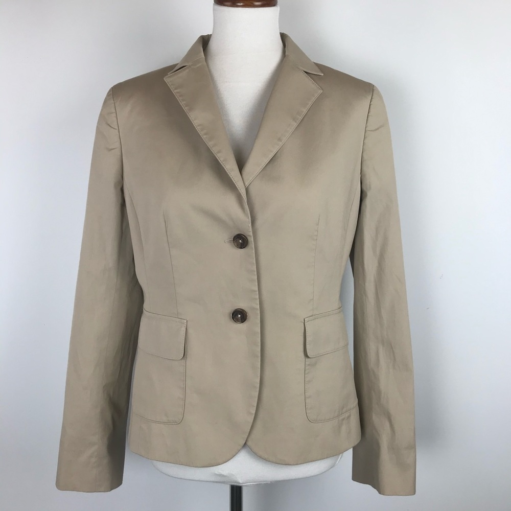 Brooks Brothers Womens Blazer Lined Pockets
